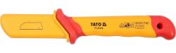 Yato Izolovaný nůž elektrikářský 50 x 180 mm VDE Yato Izolovaný nůž elektrikářský 50 x 180 mm VDE