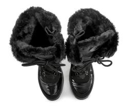 Jacalu A2841z61 černé dámské zimní boty