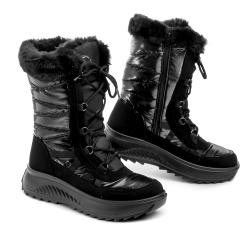 Jacalu A2841z61 černé dámské zimní boty