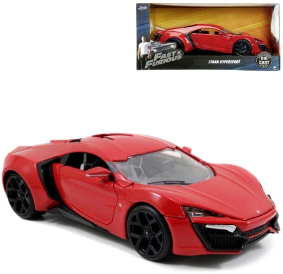 Jada Auto kovové Lykan Hyperspot (Rychle a zběsile) 19cm volný chod