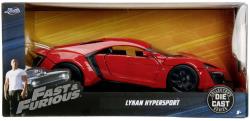 JADA Auto kovové Lykan Hyperspot (Rychle a zběsile) 19cm volný chod