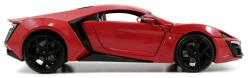 JADA Auto kovové Lykan Hyperspot (Rychle a zběsile) 19cm volný chod