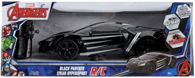 Jada RC Auto Lykan Black Panther 29cm na vysílačku 2,4GHz na baterie