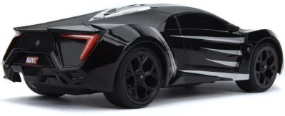 Jada RC Auto Lykan Black Panther 29cm na vysílačku 2,4GHz na baterie