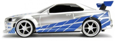 Jada RC Auto Nissan Skyline GT-R 1:24 Rychle a zběsile na vysílačku 2,4GHz na baterie