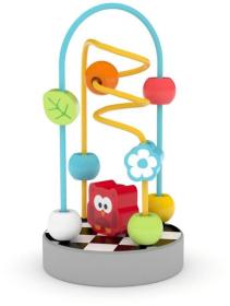 JADORE DŘEVO Baby minibludiště kuličkový hlavolam