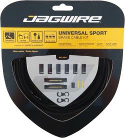 Jagwire Brzdový Set Universal Sport Brake Kit Čierna