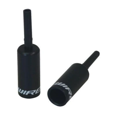 Jagwire Koncovka Přeh. Bowdenu Lined 4mm Alloy Černá 50ks Jagwire Koncovka Přeh. Bowdenu Lined 4mm Alloy Černá 50ks