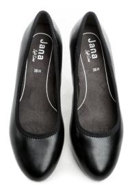 Jana 8-22360-41 černé dámské lodičky šíře H