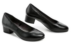 Jana 8-22360-41 černé dámské lodičky šíře H