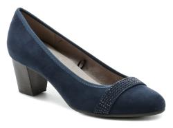 Jana 8-22467-20 navy dámské lodičky šíře H