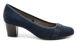 Jana 8-22467-20 navy dámské lodičky šíře H