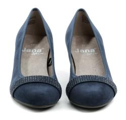 Jana 8-22467-20 navy dámské lodičky šíře H