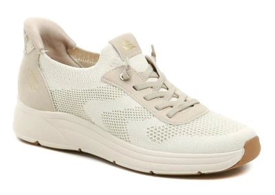 Jana 8-23777-46 béžové dámské Slip-in polobotky
