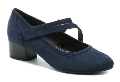 Jana 8-24363-42 navy dámská letní obuv šíře H
