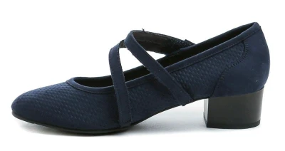 Jana 8-24363-42 navy dámská letní obuv šíře H