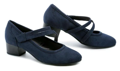 Jana 8-24363-42 navy dámská letní obuv šíře H