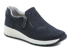 Jana 8-24765-46 navy dámské polobotky