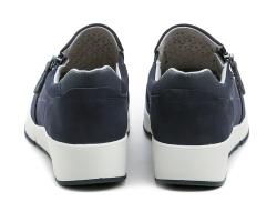 Jana 8-24765-46 navy dámske poltopánky