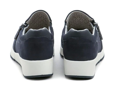 Jana 8-24765-46 navy dámské polobotky