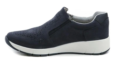 Jana 8-24765-46 navy dámské polobotky