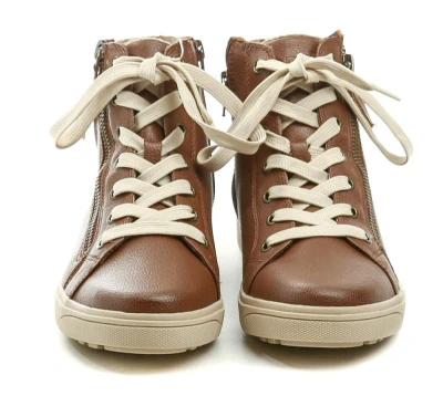 Jana 8-25269-43 cognac dámské zimní boty šíře H