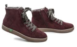 Jana 8-25280-29 bordó dámské nadměrné zimní boty