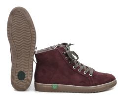 Jana 8-25280-29 bordó dámské nadměrné zimní boty