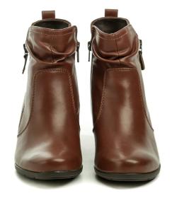 Jana 8-25363-29 hnědé dámské zimní boty šíře H