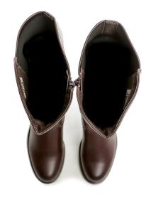 Jana 8-25563-43 hnedé dámske čižmy šírka H