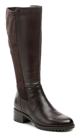 Jana 8-25704-47 hnědé dámské kozačky