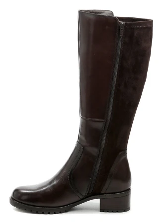 Jana 8-25704-47 hnědé dámské kozačky