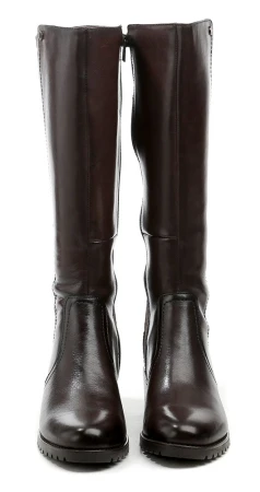 Jana 8-25704-47 hnědé dámské kozačky