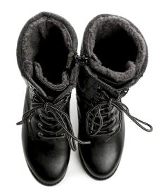 Jana 8-26260-43 čierne dámske zimné topánky