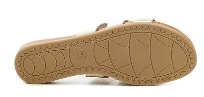 Jana 8-27166-44 champagner dámské nazouváky