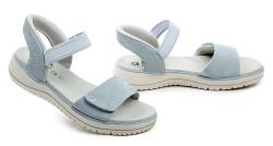 Jana 8-28774-46 denim dámske sandále šírka H