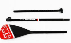 Jbay Zone Pádlo Red Edition 3 dielne, 165-215 cm Jbay Zone Pádlo Red Edition 3 dielne, 165-215 cm