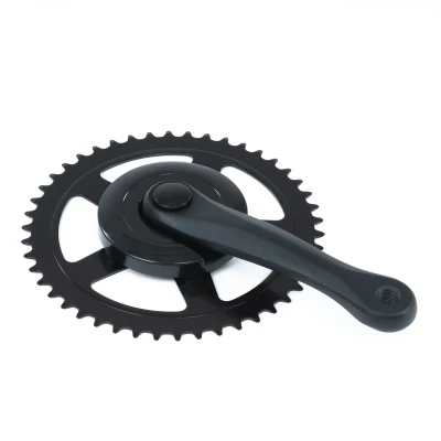 Jednopřevodník 160 mm 46 z. Al/Fe Wheeltop černý