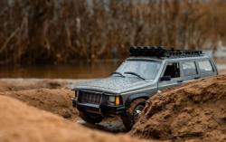 JEEP CHEROKEE 1/12 4x4 šedý