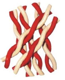 Jerky tyčinka kroucená Vanilka hovězí JUKO Snacks (50 ks)