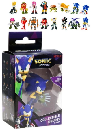 Ježek Sonic Prime (Sonic the Hedgehog) figurka plastová 16 druhů Ježek Sonic Prime (Sonic the Hedgehog) figurka plastová 16 druhů
