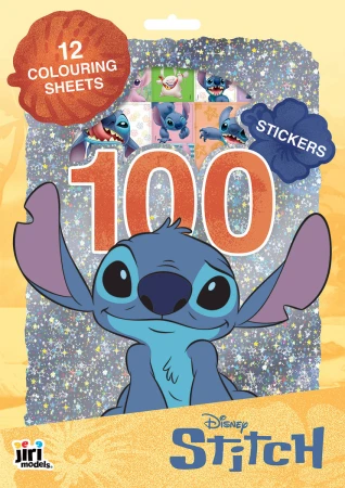 Jiri Models 100 samolepek + omalovánky Lilo Stitch