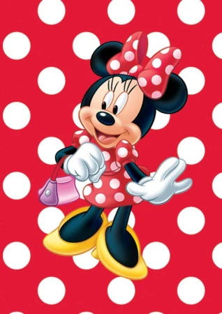 Jiri Models 100 samolepek s omalovánkami Disney Minnie Mouse
