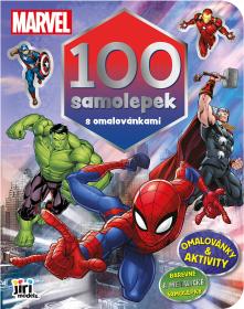 JIRI MODELS 100 samolepek s omalovánkami Marvel hrdinové JIRI MODELS 100 samolepek s omalovánkami Marvel hrdinové