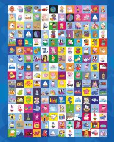 Jiri Models 1000 samolepek s aktivitami Peppa Pig