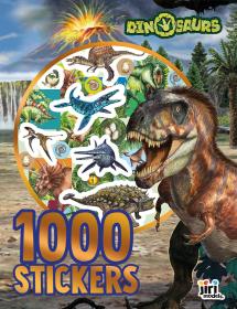 Jiri Models 1000 samolepek v sešitu Dinosauři