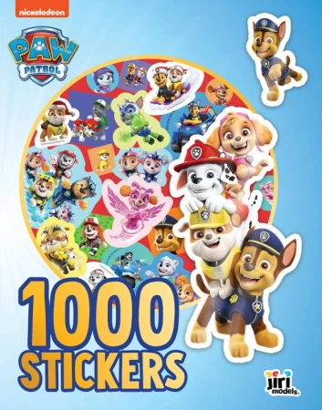 Jiri Models 1000 samolepek v sešitu Tlapková patrola (Paw Patrol) Jiri Models 1000 samolepek v sešitu Tlapková patrola (Paw Patrol)