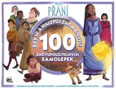Jiri Models Album samolepky Disney Přání Bav se a nalepuj zas a znovu! Jiri Models Album samolepky Disney Přání Bav se a nalepuj zas a znovu!