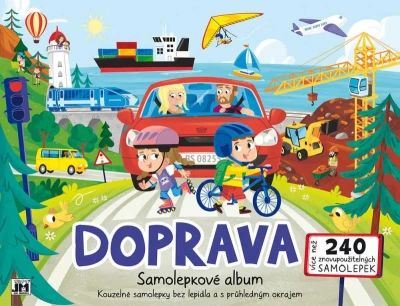 Jiri Models Album samolepky Doprava Bav se a nalepuj zas a znovu! Jiri Models Album samolepky Doprava Bav se a nalepuj zas a znovu!