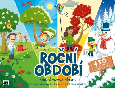 Jiri Models Album samolepky Roční období Bav se a nalepuj zas a znovu! Jiri Models Album samolepky Roční období Bav se a nalepuj zas a znovu!